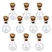 Produktbild Lankater 10pcs Birnen Glas Korken Driften Flaschen Gläser Ampullen Anhänger Formular Hinweis Craft Jars