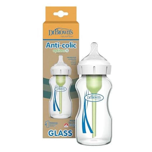 Dr.Brown Nappflaska Glas 270ml, 270 ml