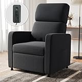 Devoko Poltrona Relax Elettrica, Ergonomica Reclinabile 90°-165°, Poltrona Reclinabile con...