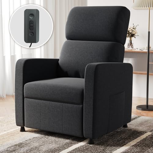 Devoko Poltrona Relax Elettrica, Ergonomica Reclinabile 90°-165°, Poltrona Reclinabile con