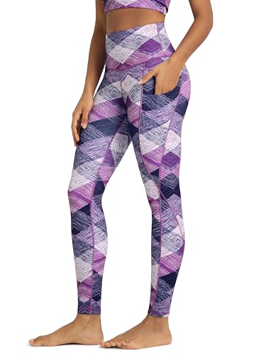ODODOS Women's High Waisted Full Length Yoga Leggings with Pockets,