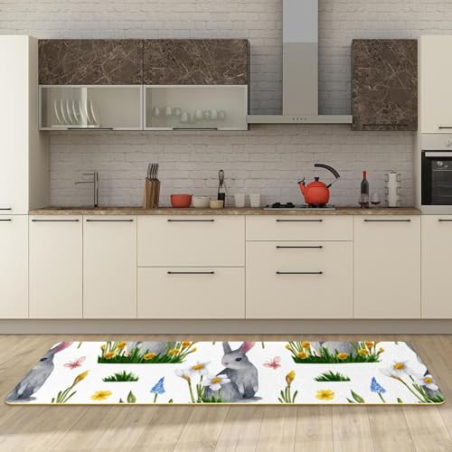 Tapis de cuisine antidérapants pour éviter les glissades devant l'évier