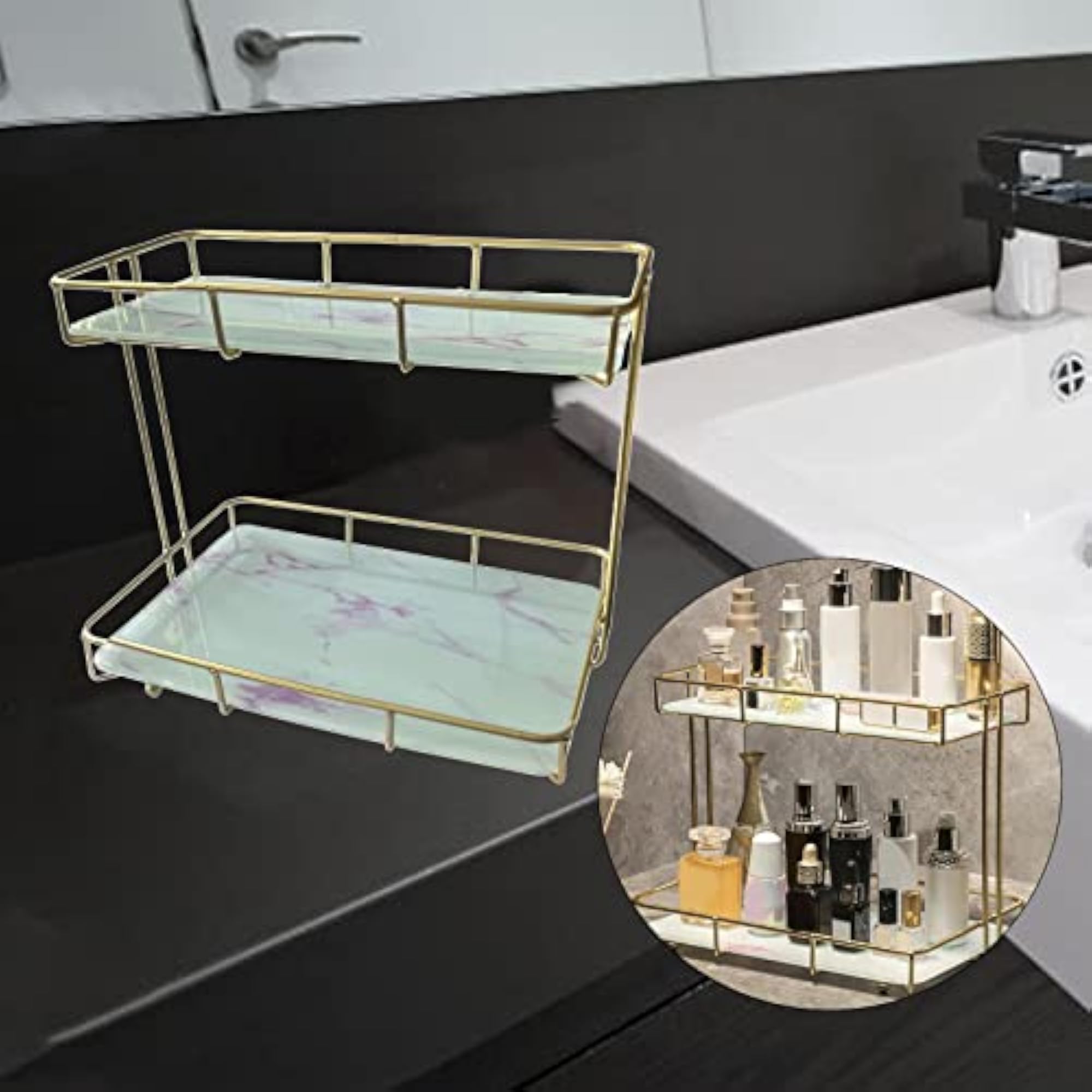 Countertop Cosmetic Organizer for Kitchen