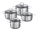 schulte ufer topfset country  Schulte-Ufer Set 1065 Topf-Set Wave 4tlg.