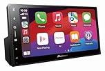 Pioneer SPH-DA97DAN-UNI Centre multimédia 1DIN, écran Tactile capacitif 9,0" avec Wi-FI, Bluetooth, Apple CarPlay, Android Auto et Dab+, avec antenne Dab