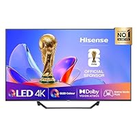Hisense TV 43" QLED 4K 2025 43A72Q, Smart TV VIDAA U8, Dolby Vision, HDR 10+, Game Mode Plus, Dolby Atmos, Alexa Built-in, VIDAA Voice, Tuner DVB-T2/S2 HEVC 10, lativ&ugrave; 4K, 43''