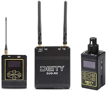 DEITY Connect 2.4G Wireless Lavalier Microphone with Duo-RX Reciever,BP-TX Transmitter and HD-TX Transmitter and Audio Recorder