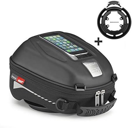 Tank Bag Set for Kawasaki ZZR1400 06-18 Givi ST602 Tanklock + Ring