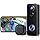 XTU Battery Doorbell, 180° Head-to-Toe Video, Live View with Two-Way Talk, No Monthly Fee, 2.4G Wi-Fi with Chime, Local/Cloud