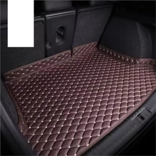 Tapis de coffre pour Audi A3 Berline 2014-2020 en cuir PU noir