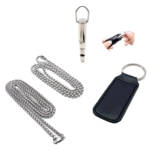 TuHeeHuT Dog Whistle, Ultrasonic Bullet-Shaped Pet Training Whistle, Professional Training Whistle, Stop Barking,Recall Dog,Suitable for Dog Training for Dog Trainers, Dog Lovers, Hunters, Police