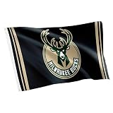 Desert Cactus Milwaukee Bucks Flag 3x5 Outside Inside Team Merch (Flag M)
