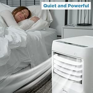Midea 8000 BTU ASHRAE 5300 BTU SACC Portable Air Conditioner Cools up to 175 Sq Ft with Dehumidifier Fan mode Easy to use Remote Control Window Installation Kit Included