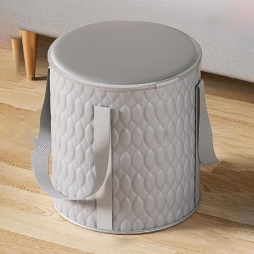 Cubeta Plegable Gruesa para Baño de Pies, Gris miniatura 1