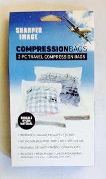 Sharper Image Compression Bags - 2pc 