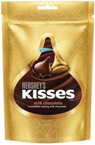 Hershey's Kisses Milk Chocolate 36g Bag (Pack of 12)