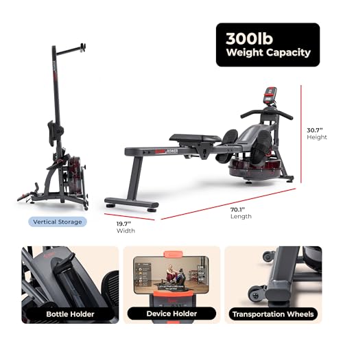 Wood Water Rowing Machine