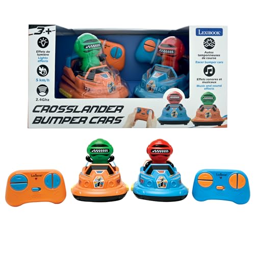 Lexibook, Crosslander® Bumper Cars, Lot de 2 Autos...