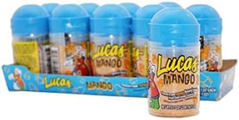 Lucas Baby Sweet N Sour Mango Powder, 10 Count (SUGAR CANDY - ETHNIC)