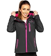 TTFDJG Damen Regenjacke Wasserdicht - Leichte Sportjacke Mit Kapuze