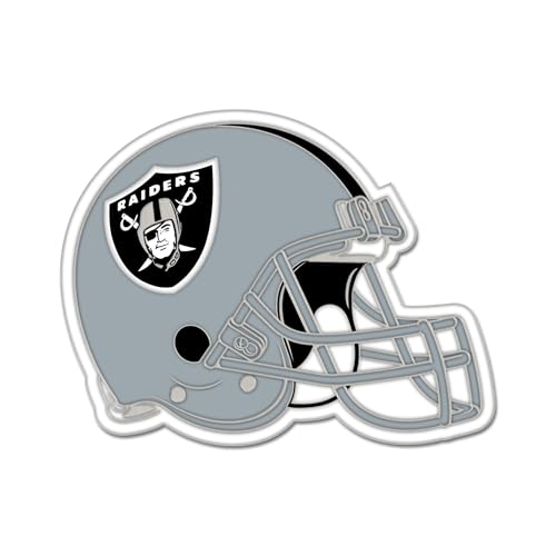 Bijoux Caps Pin NFL Las Vegas Raiders Casque aux Finitions Métalliques