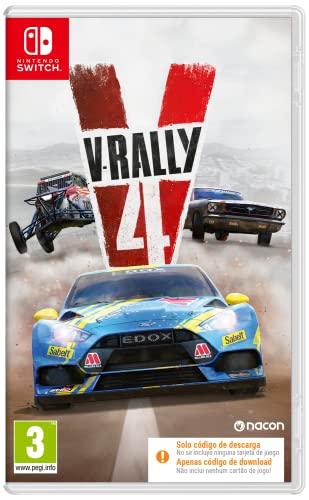 Nacon - V-RALLY 4 - Videojuego para Nintendo Switch - Código de descarga -[Versión Española] para Nintendo Switch