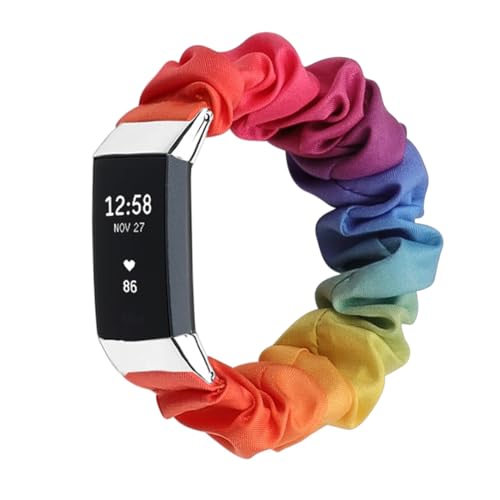 Fitbit Charge 2 �V���V���o���h �L�k�� �r���v�X�g���b�v ���f�B�[�X L�T�C�Y S �X�g���b�` ���킢�����n ���߉\�ȃ��X�g�o���h �V���V���u���X���b�g (���C���{�[�AS�T�C�Y)