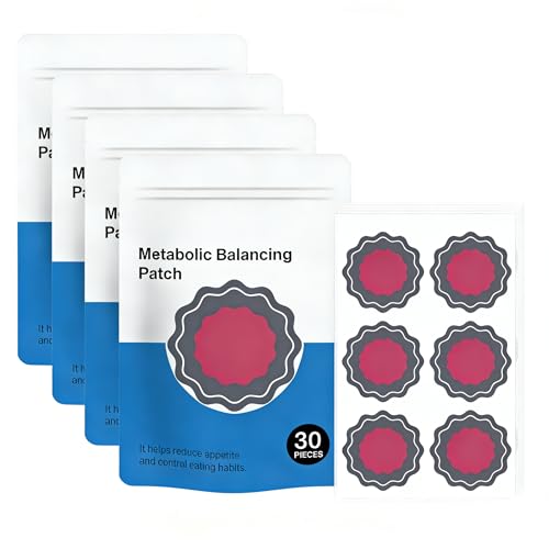 Abnehmpflaster,120 Stück Abnehmpflaster, Metabalance Patch,30 Tage Programm SlimmingPatchs,AbnehmenSchnell Fettverbrenner,für Stoffwechselgleichgewicht, 2026 Sanfte Beruhigung für Alle Körpertypen