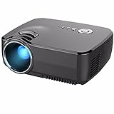 V2 LED LCD (WVGA) Mini Video Projector - International Version (No Warranty) - DIY Series - Black (FP8048V2-IV5)
