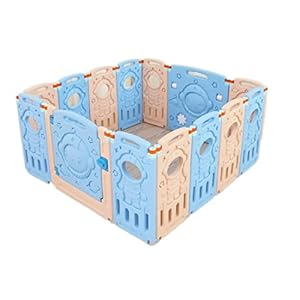 Beyo living Kinderbox -Speelbox -Babybox- Boxen-Speelpen – Ballenbak – Grondbox – Kruipbox – voor Peuter en kind…