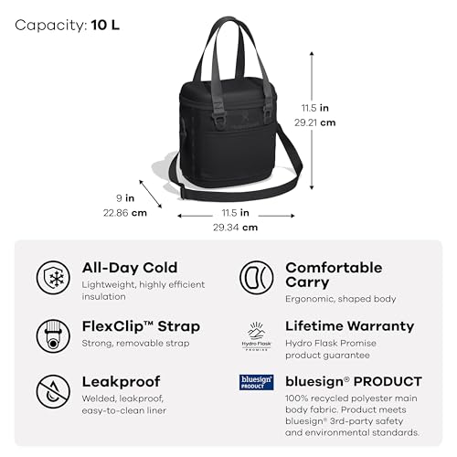 Image of Hydro Flask Carryout Cooler - Insulated Portable Soft Cooler - 10 L Capacity in Birch
