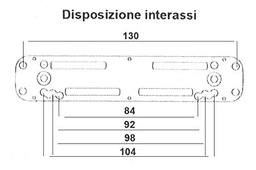 Maniglia MASTER Cremonese Per Porte Alluminio - Apertura Interna, Bianco, Modello 6003E - Foto 11