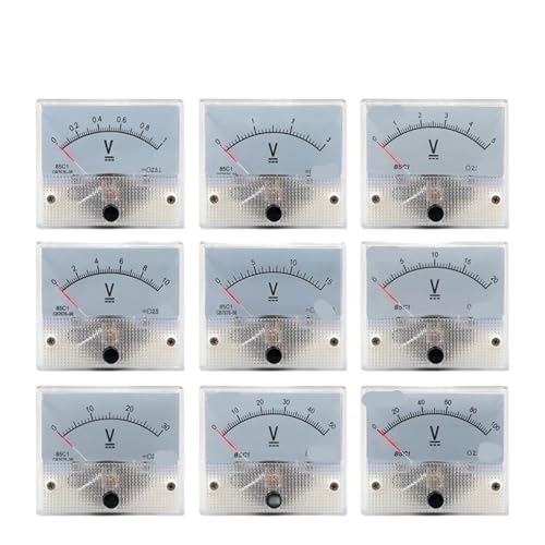 Voltmètre 85C1-V 0-150V panneau de simulation de tension alternative - 4