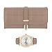 Women's Matching Watch & Wallet Gift Set - Brown