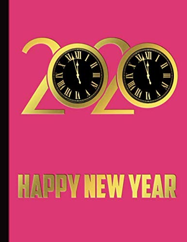 2020 happy new year: 120 blank pages sketchbook... 1676671889 Book Cover