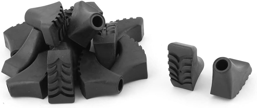 Rubber Outdoor Hiking Trekking Pole Tip Non Protectors Replacement Feet Caps 15pcs Black (id: e29 286 51f 18a 41d