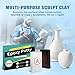 Epoxy Putty - 10oz/280g Fast Repair Plumber's Putty | High-Strength Epoxy Filler for Metal, Wood, Tile & Ceramics | Multi-Purpose Sculpt Clay for Bonding, Repair & Sculpting (Black)