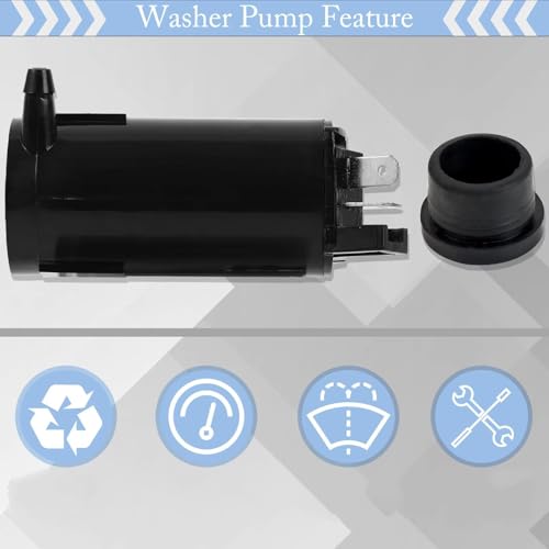 Bomba de agua de lavado 38512-SDA-A01 motor fluido limpiaparabrisas 6