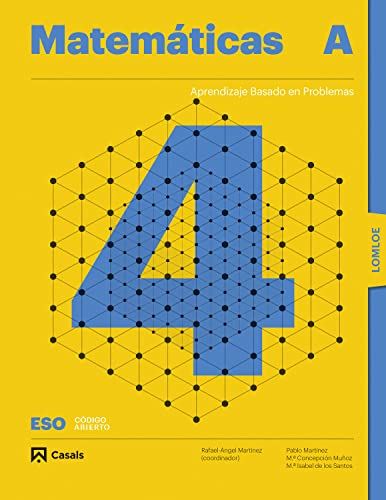 Portada de Matemáticas a 4º ESO Codigo Abierto LOMLOE Mec Ed 2023