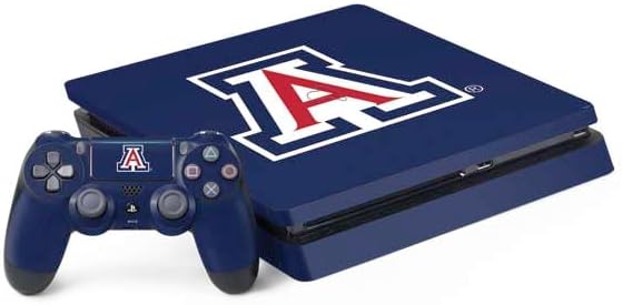 Skinit Decal Gaming Skin Compatible with PS4 Slim Bundle - Officially Licensed University of Arizona Primary Logo Red Design