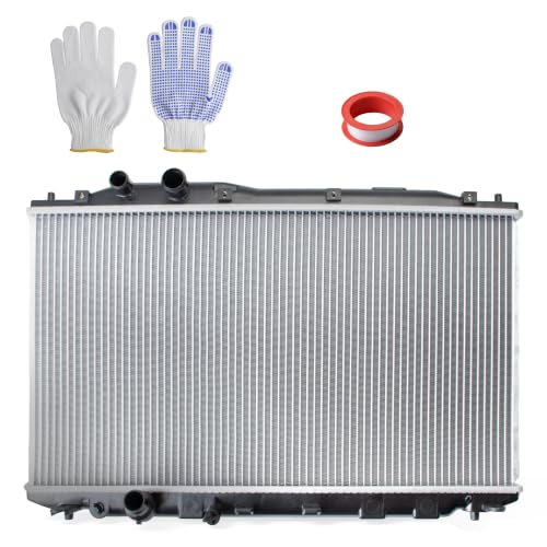AxleyHub Engine Coolant Radiator Fits for Honda Civic DX/EX/GX/LX/Sport/Si, for Honda MUGEN Si, 1.8L/2.0L 2006-2012, OE Replacement CU2922, 2922, 2926, 8012926, 8012922, 19010RNBA51, 19010RNBC51