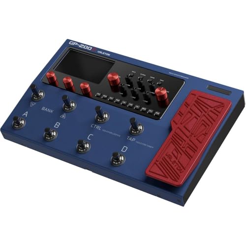 Valeton GP-200X multi-effects guitare basse amp modeling IR cabinets