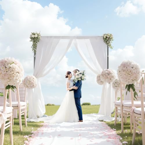 Image of EMART Backdrop Stand Heavy Duty 10ftx10ft Adjustable Pipe and Drape Kit