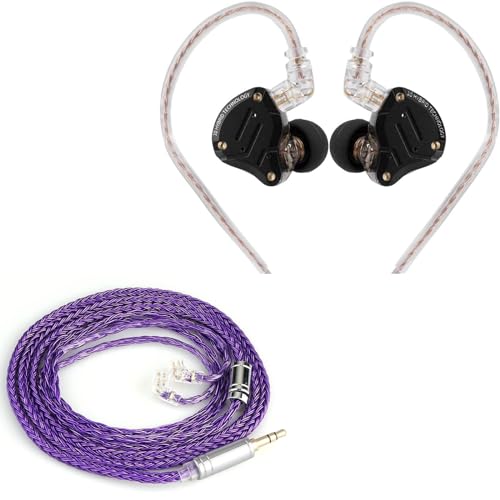 Linsoul KZ ZS10 Pro écouteurs intra-auriculaires et câble Tripowin Zonie pour musique nomade