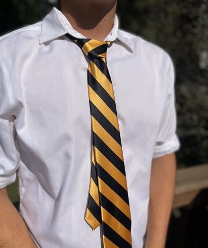 Image of tiemart Men's Striped Tie Standard Length