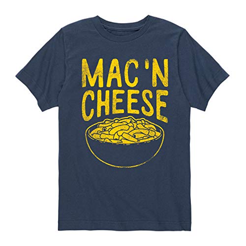 Instant Message - Mac and Cheese - Youth Short Sleeve Graphic T-Shirt
