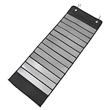 VILLCASE Pocket Chart Organizer 14 Pockets Hanging Schedule Bag for Classroom Daily Planning Wall-Mounted Storage Solution for Teachers and Students