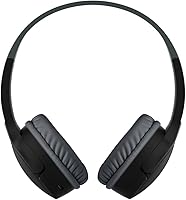 Vista 3 de Belkin SoundForm - Mini auriculares inalámbricos para niños con micrófono integrado y divertido adhesivo de reproducción de 30 horas - Estudio