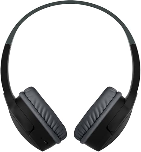 Miniatura 3 de Belkin SoundForm - Mini auriculares inalámbricos para niños con micrófono integrado y divertido adhesivo de reproducción de 30 horas - Estudio