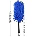 Sackorange Dash Duster - Microfiber Multipurpose Duster - Car and Home Interior Use - Professional Detailing Tool -Lint Free - Unbreakable Comfort Handle (Set of 2)